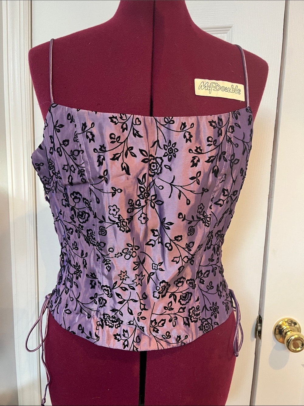 Night Way Collections Lavender Purple Floral Camisole